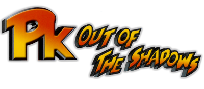 PK Out of the Shadows title screen for Playstation 2